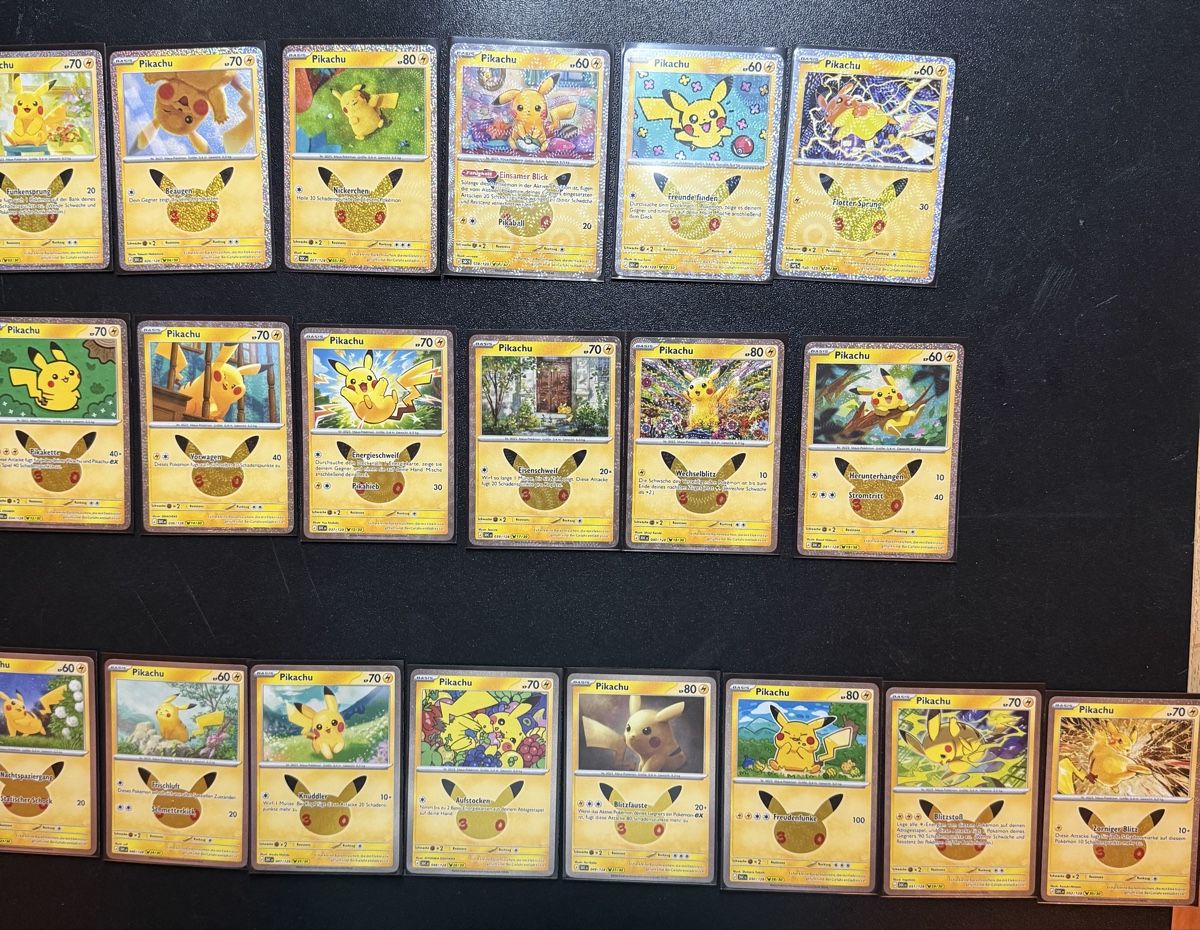 Pokémon Carte collezionabili: 30 jähriges jubiläum Pikachus – Nuovo (secondo la descrizione) da Baar venduto da lukasb77 2
