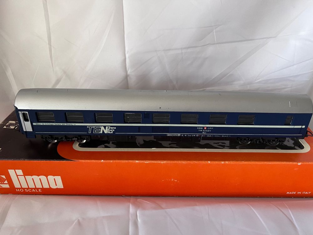 Wagon Lima 173 - Modèle Train Occasion, Matière Plastique