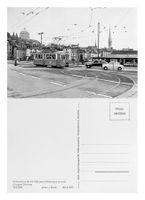 Zürich Bahnhofbrücke Bahnhof Tram VBZ Be 4/4 1652 "Pedaler"