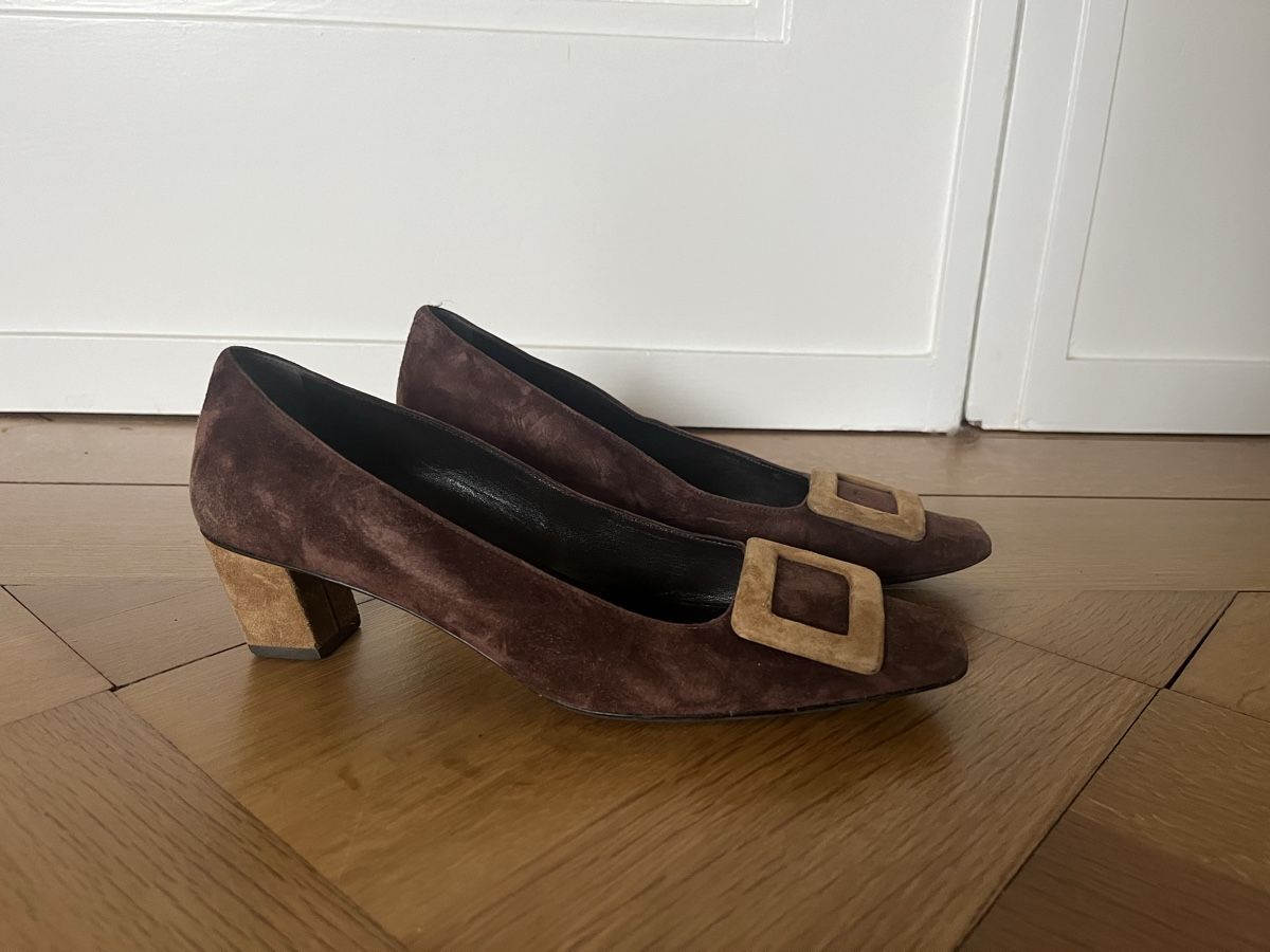 Scarpe da donna: Roger Vivier Suede Ballerinas 38 – Usato da Zürich venduto da StudioCardin 2