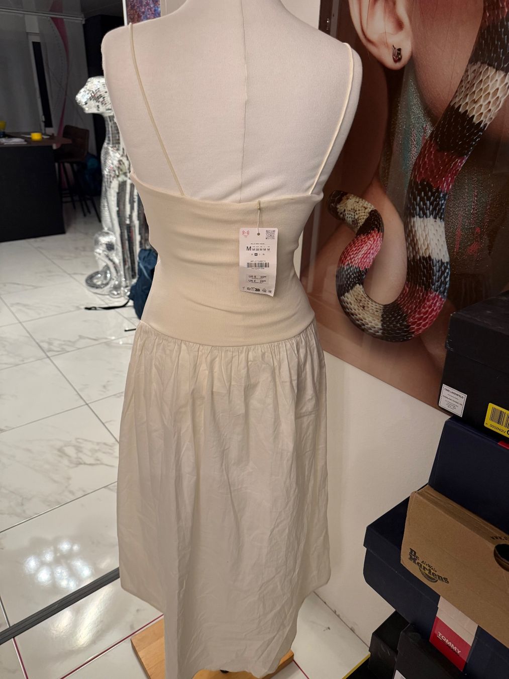 Zara Kleider: Zara Kleid Creme, Gr. M - Neu! – Neu (gemäss Beschreibung) aus Arch von Aga84 3