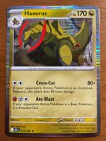 Pokemon Haxorus Holo (Versand gratis)