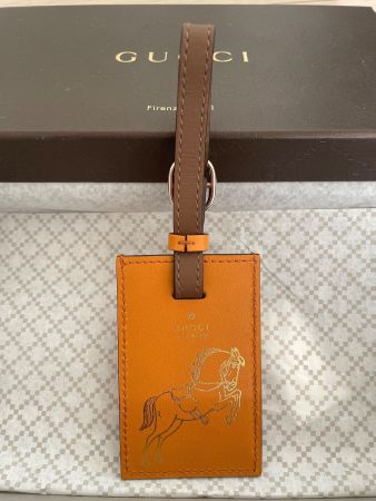 GUCCI - Luggage Tag, NEW