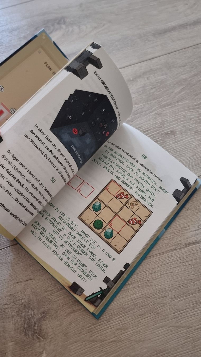 Bücher: Escape Book Tagebuch eines Noobs, Der Tempel,neuwertig  – Neu (gemäss Beschreibung) aus Wigoltingen von Zuckerfee84 2