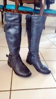 Mustang Stiefel Damen blau Grösse 37