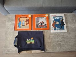 Lot Tintin (BD, Livres et sac)