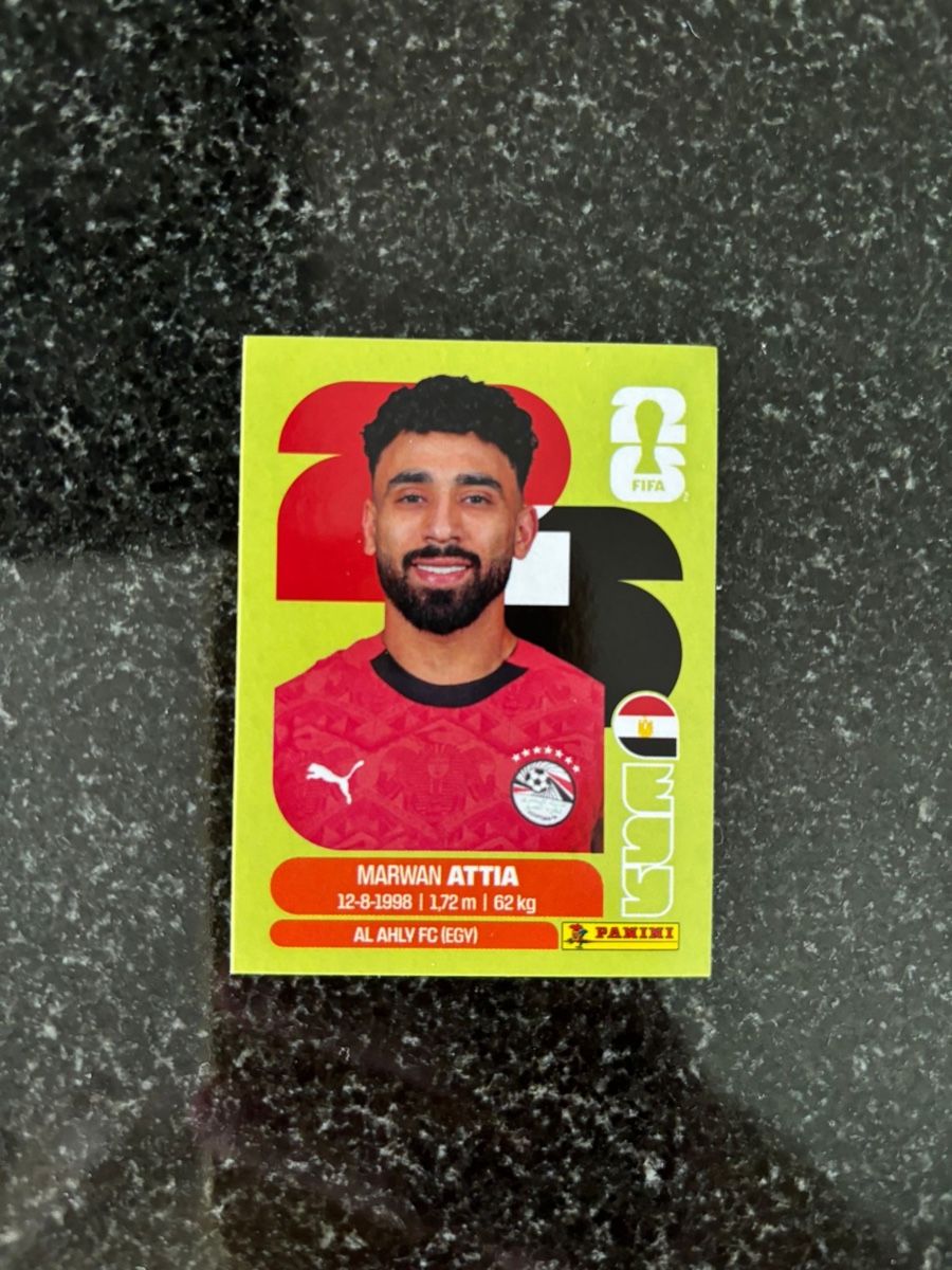 Panini Carte collezionabili: Panini Marwan Attia EGY 10  – Nuovo (secondo la descrizione) da Wettingen venduto da MmeMaBa