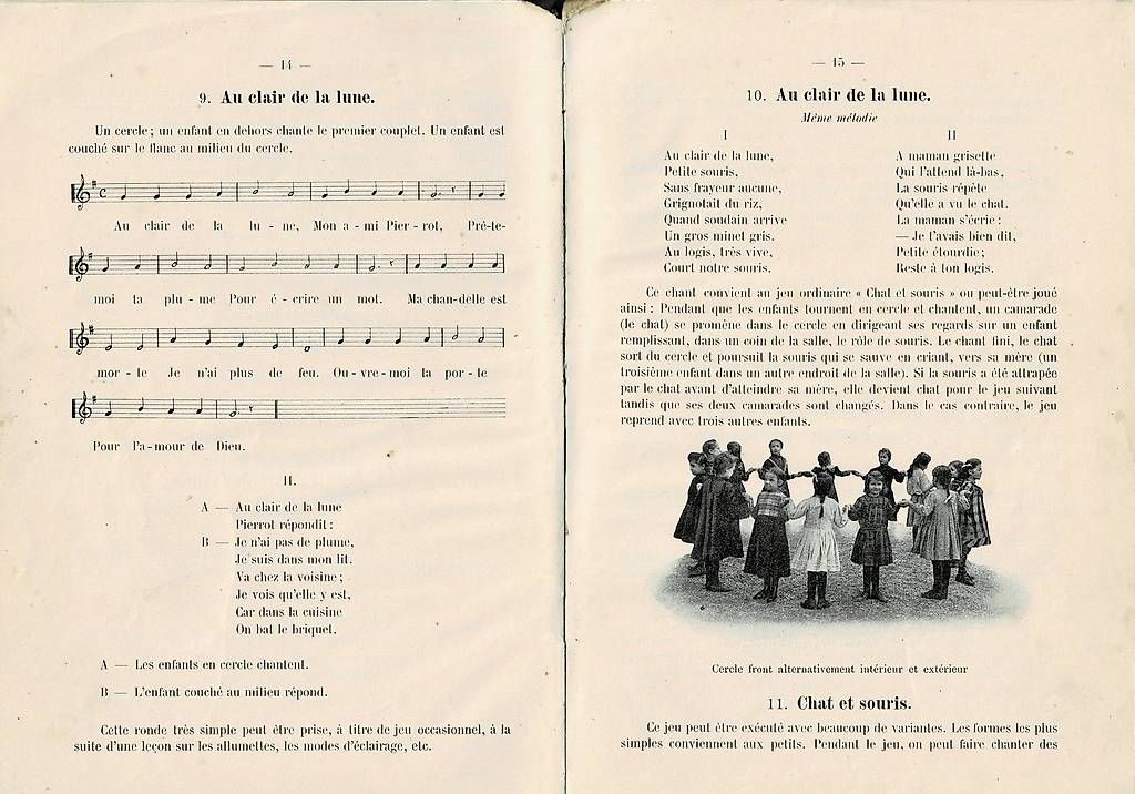 Bücher: Jeux et Rondes Populaires – Gebraucht aus Noréaz von Hallyday 4