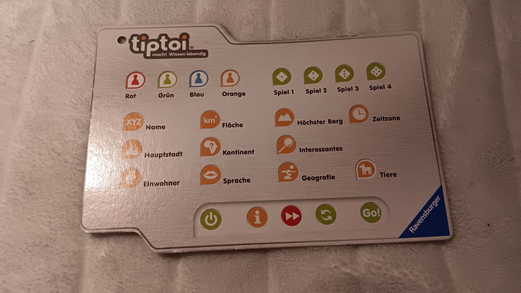 Tiptoi Spielzeuge: tiptoi, Interaktive Globus, ab 7 Jahren – Gebraucht aus Dietikon von Rabia 1