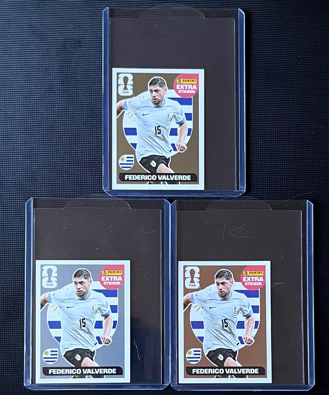 Panini Carte collezionabili: Valverde Bronze / Silver / Gold Panini Extra Sticker 2026 – Nuovo (secondo la descrizione) da Villeret venduto da Ma_To