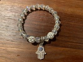 ♥ Armband mit Fatimahand - Glücksbringer