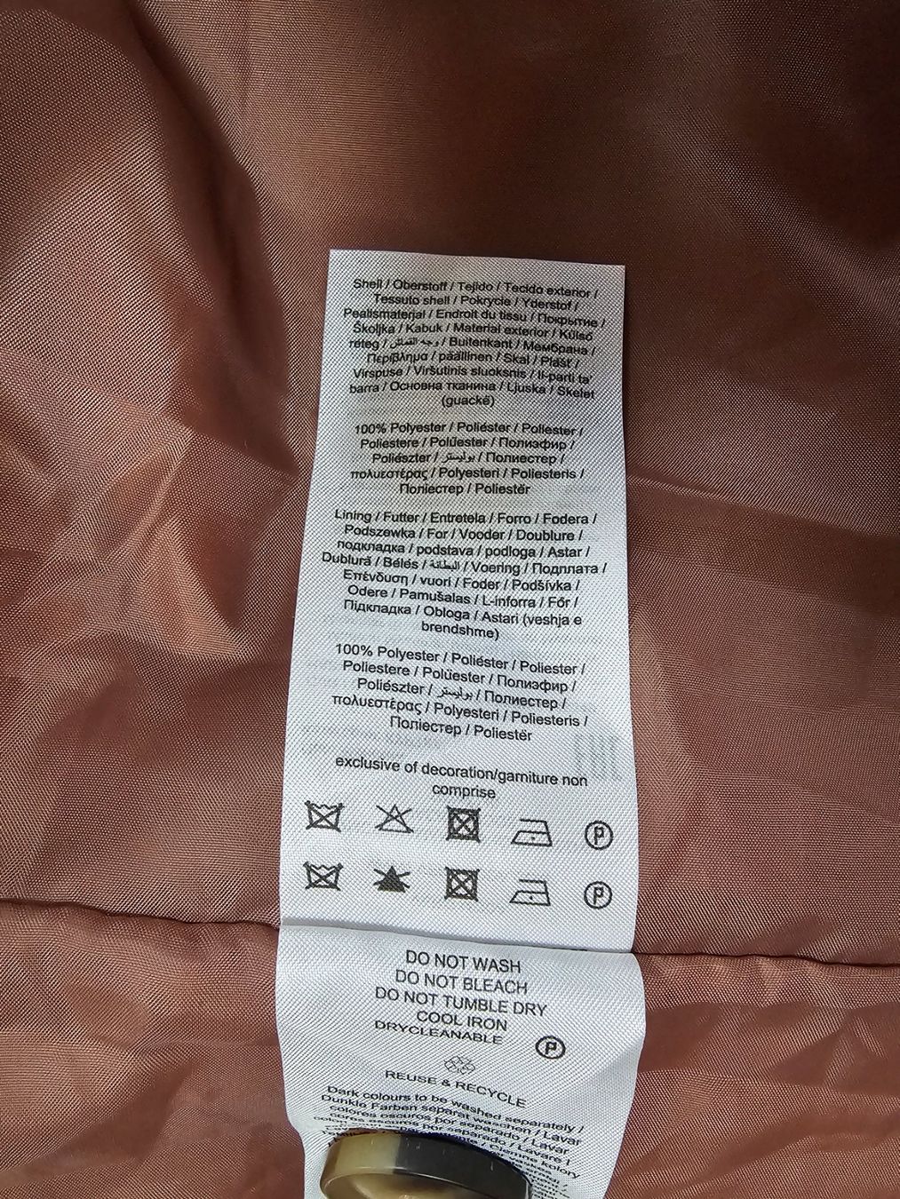Vero Moda Giacche: Teddyjacke Vero Moda, rosa, Gr. S – Usato da Steinebrunn venduto da sassi31 4