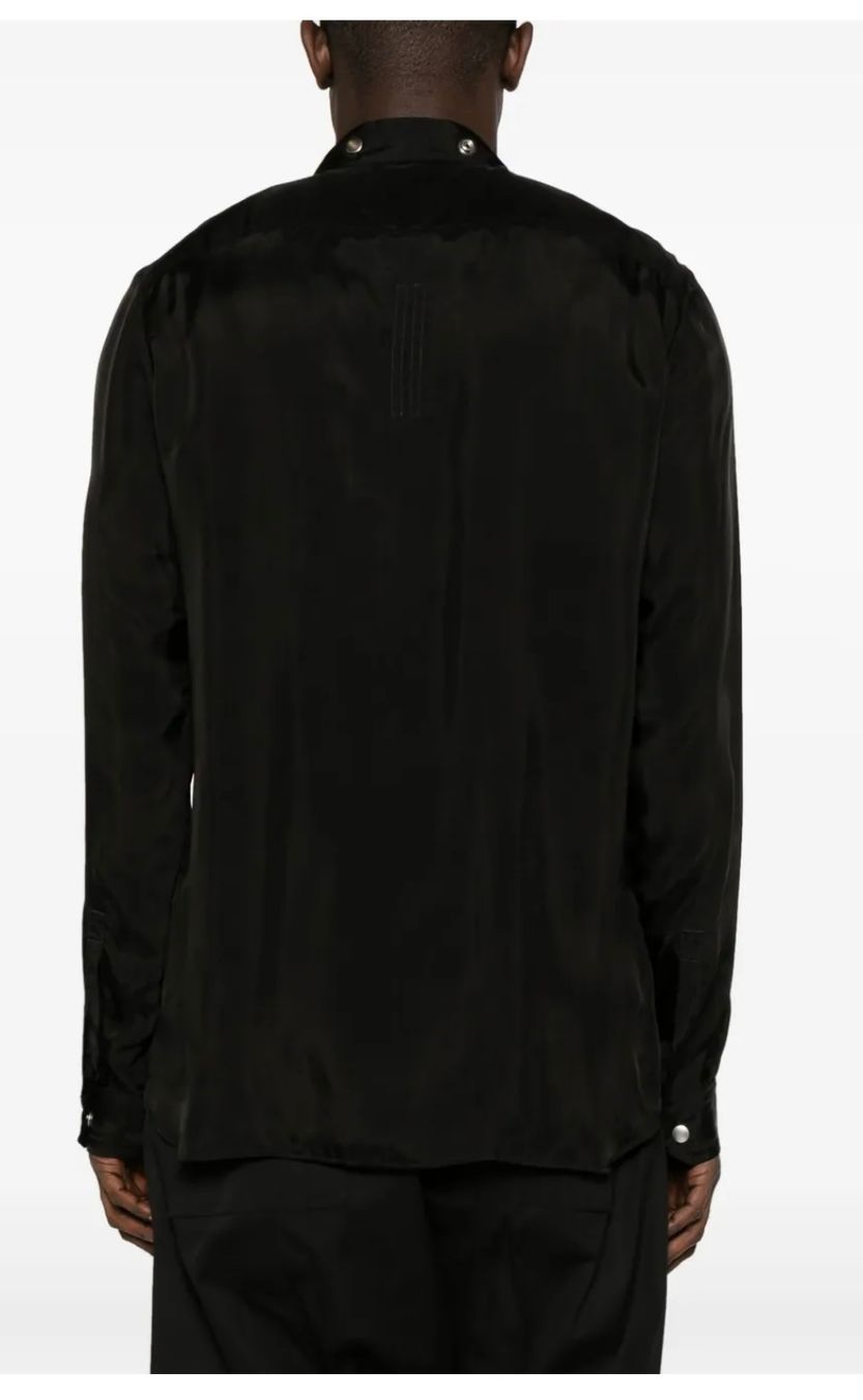 Rick Owens Camicie: Rick Owens Hemd, Grösse 50 Seide – Nuovo (secondo la descrizione) da Schlieren venduto da Carolinaibiza 5