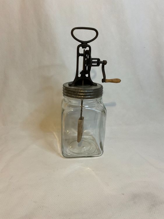 ANTIQUE RARE PETITE BARATTE A BEURRE - Reves antiques