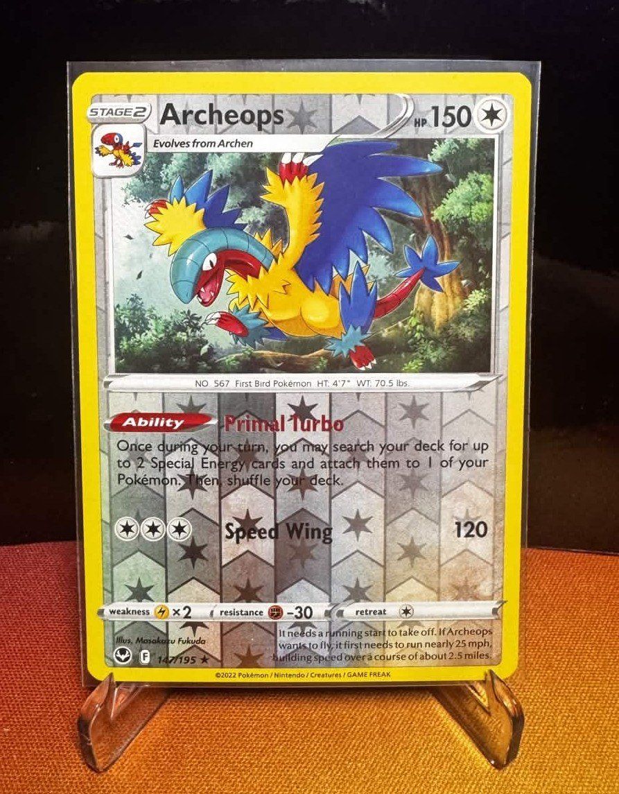 Pokémon Carte collezionabili: Pokemon / Archeops Reverse Holo / 2022 Silver Tempest – Nuovo (secondo la descrizione) da Berneck venduto da GL-Tradingcards