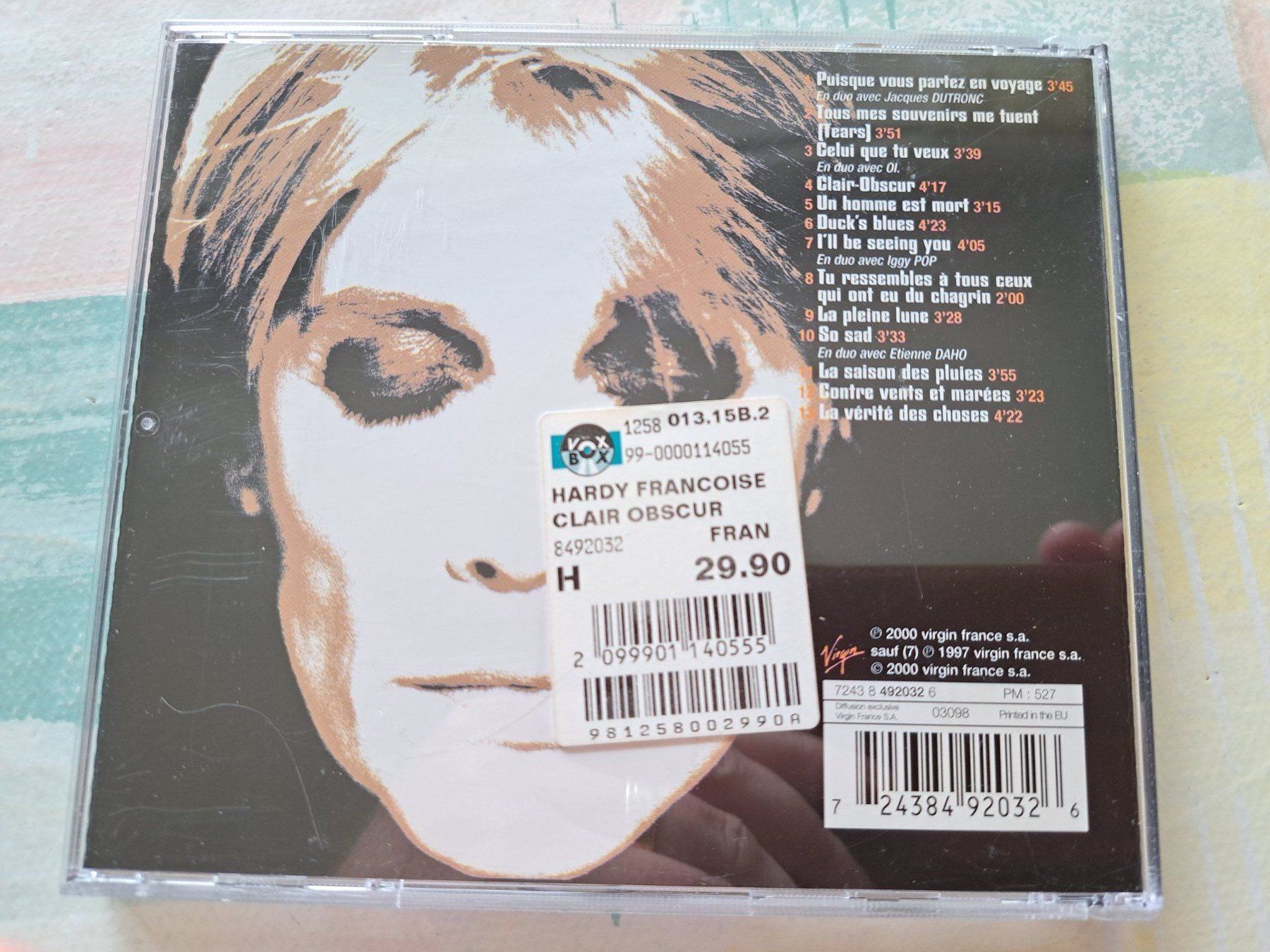 CDs: CD Françoise Hardy - Clair Obscur – Gebraucht aus Pully von bro_n52j 1