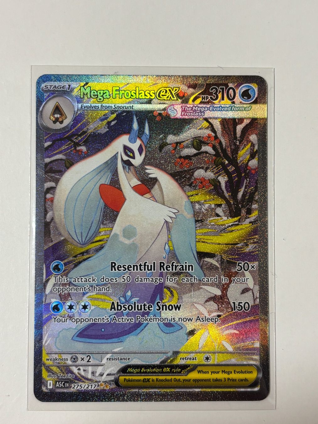 Mega Froslass ex 275/217 Ascended Heroes 🇺🇸 (Neu (gemäss Beschreibung ...