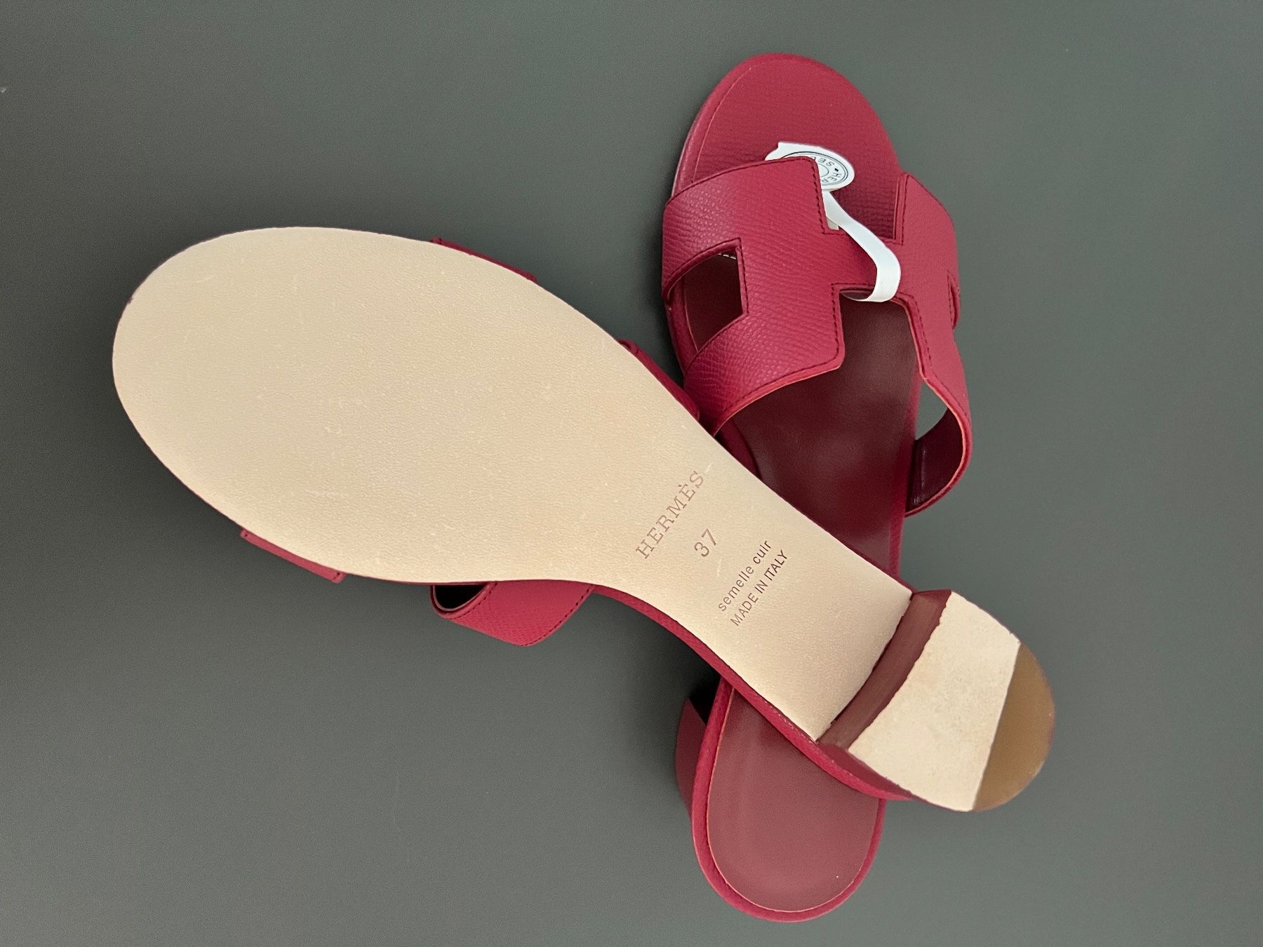 Hermès Damenschuhe: Hermes Oasis ciabatte – Neu (gemäss Beschreibung) aus Breganzona von  3