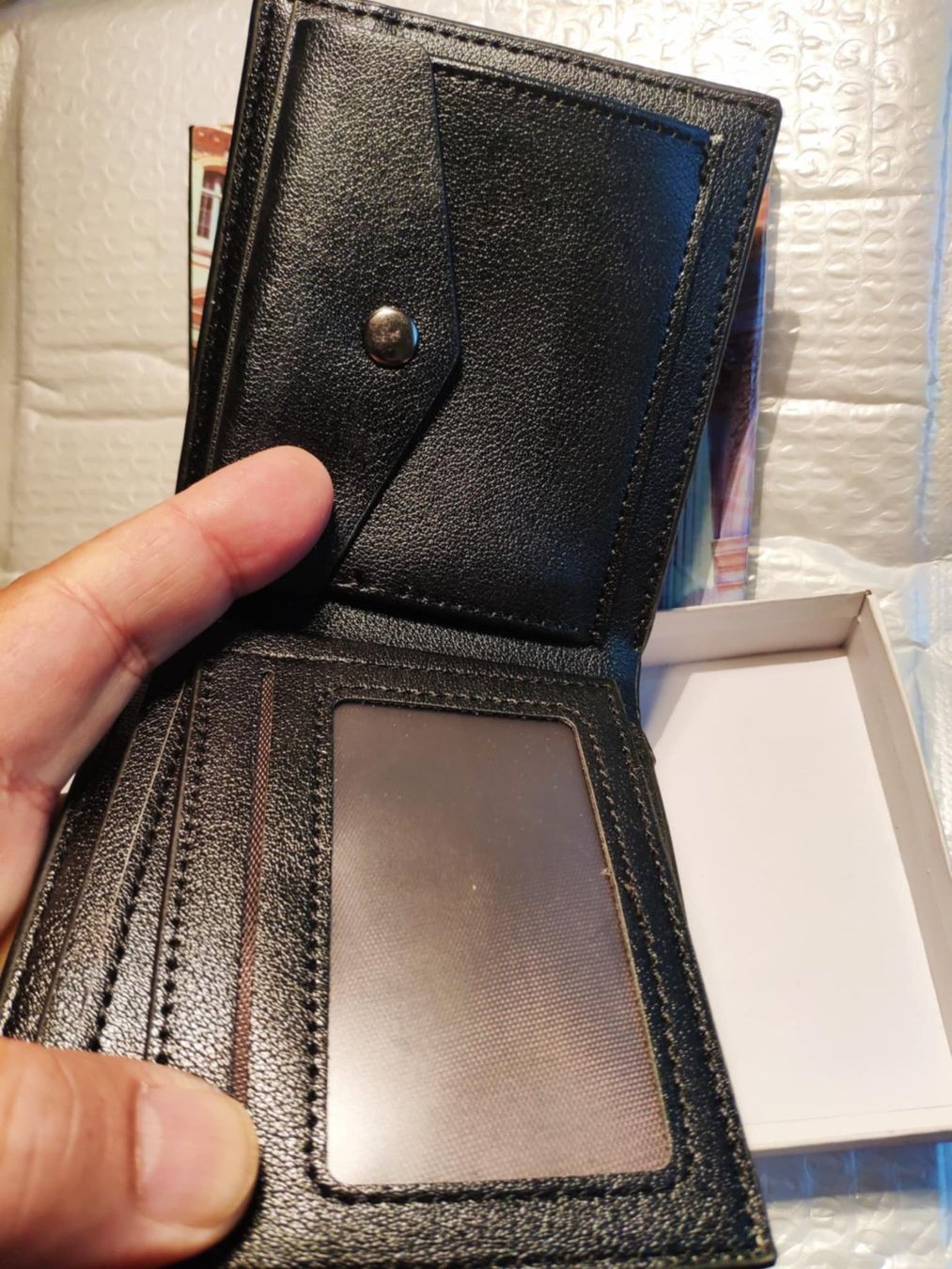 Brieftaschen: Portemonnaie schwarz sehr elegant – Neu und originalverpackt aus Minusio von graziano11 7