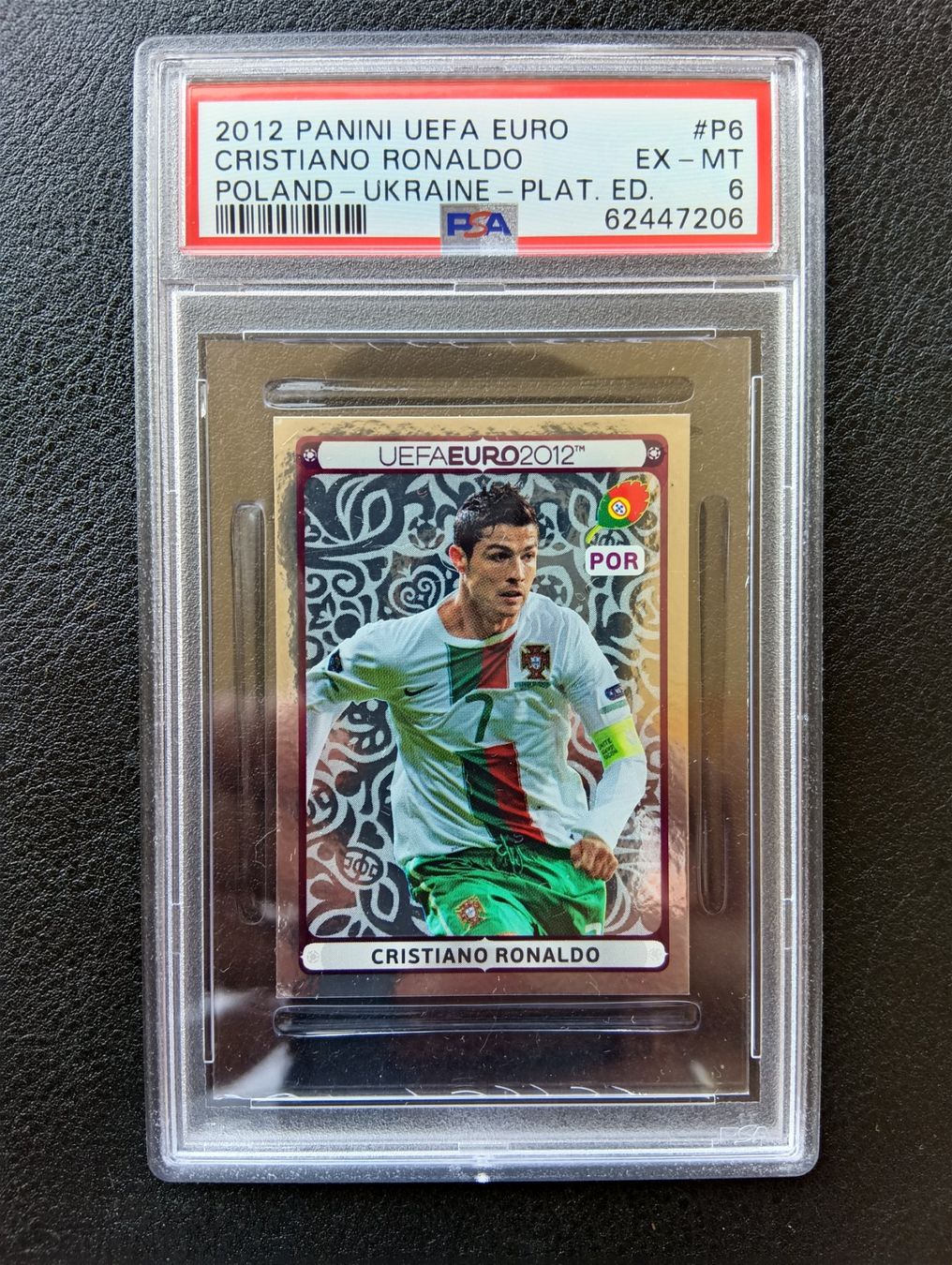 Panini Cartes à collectionner: 2012 Panini Christiano Ronaldo PSA 6 #P6 – D'occasion à Steinen par antikesundseltenes
