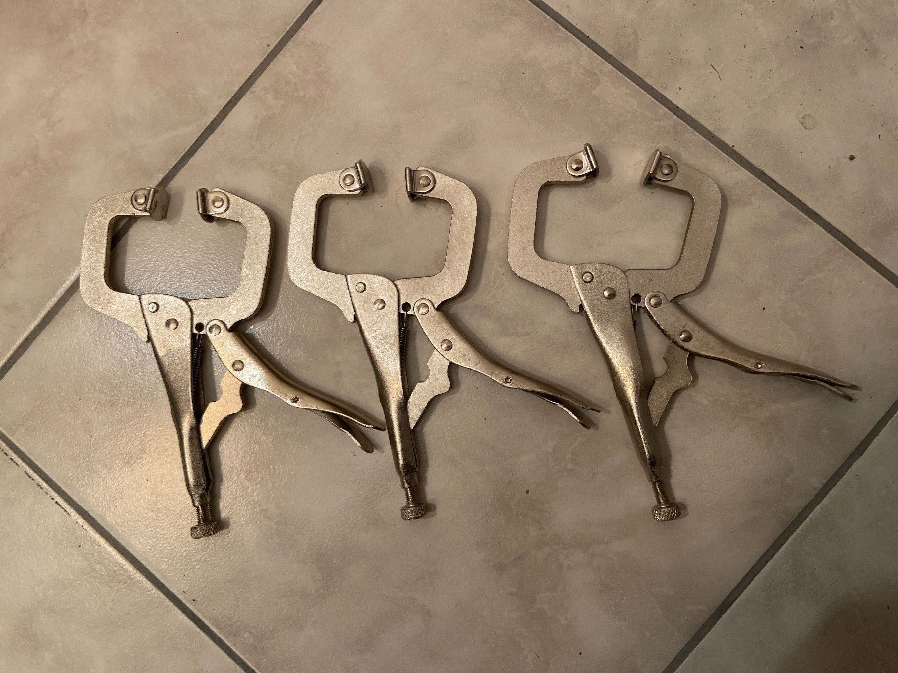 Tutti gli attrezzi: Schraubzwingen Grip Locking 6“ / 3 Pcs. – Nuovo e nell'imballaggio originale da Seon venduto da Aaargauer01 3