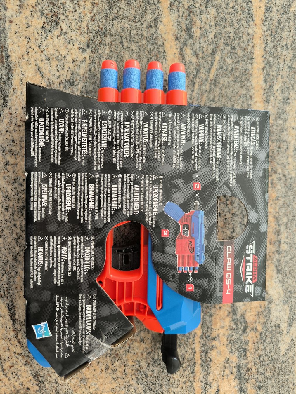 Nerf Giocattoli: Nerf Alpha Strike Claw QS-4, neuwertig! – Nuovo e nell'imballaggio originale da Witterswil venduto da kru_llj8 1