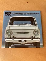 Dépliant FIAT 850 Sammlung Collector Voiture Auto vintage