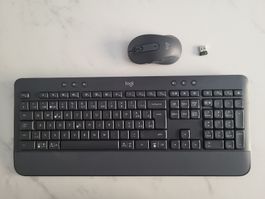Logitech K650 for Business Tastatur Maus Set