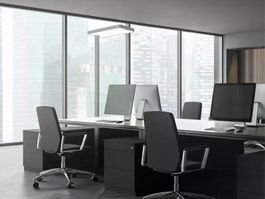 Arbeitsplatz Stehleuchte LED schwarz Molto Luce neu