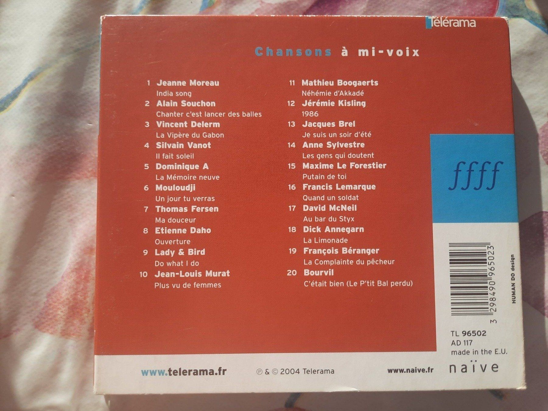 CDs: CD Chansons à Mi-voix ( Compilaton ) – D'occasion à Pully par bro_n52j 1