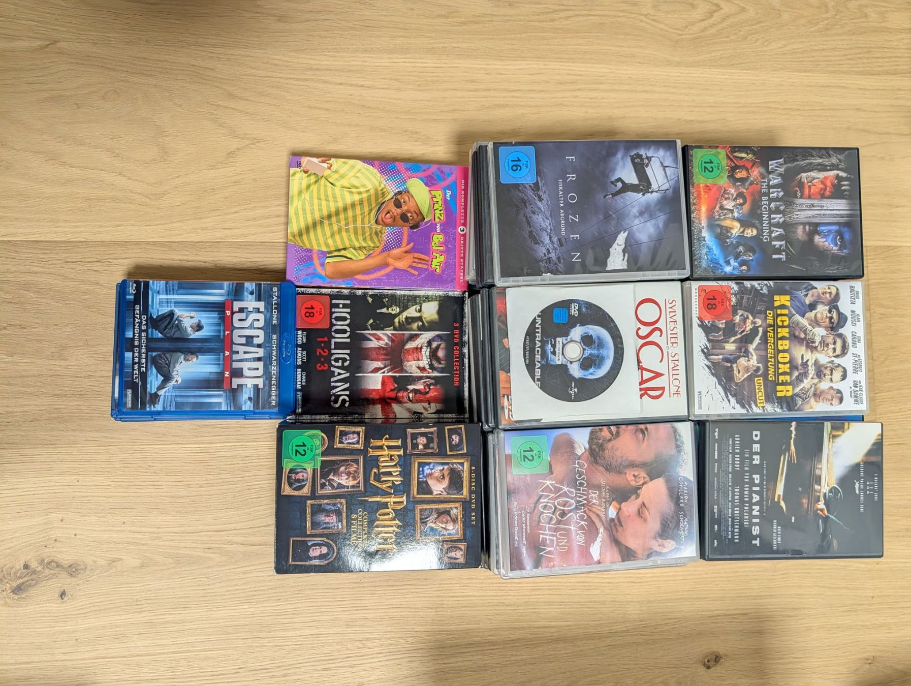 Tous les DVDs: DVD Sammlung (über 60 Stück) diverse Klassiker – D'occasion à Wolfenschiessen par SJ-CH 9