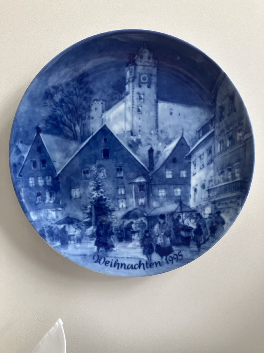 Piatti: Berlin Design Teller "Weihnachtsabend in Füssen" 1995 – Nuovo (secondo la descrizione) da Niederglatt ZH venduto da maggie25