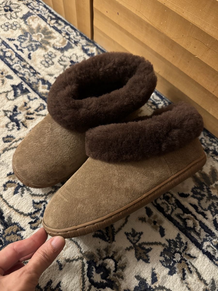 Scarpe da uomo: Lammfellfinken Schuhe Leder – Usato da Obfelden venduto da cesarina10 3