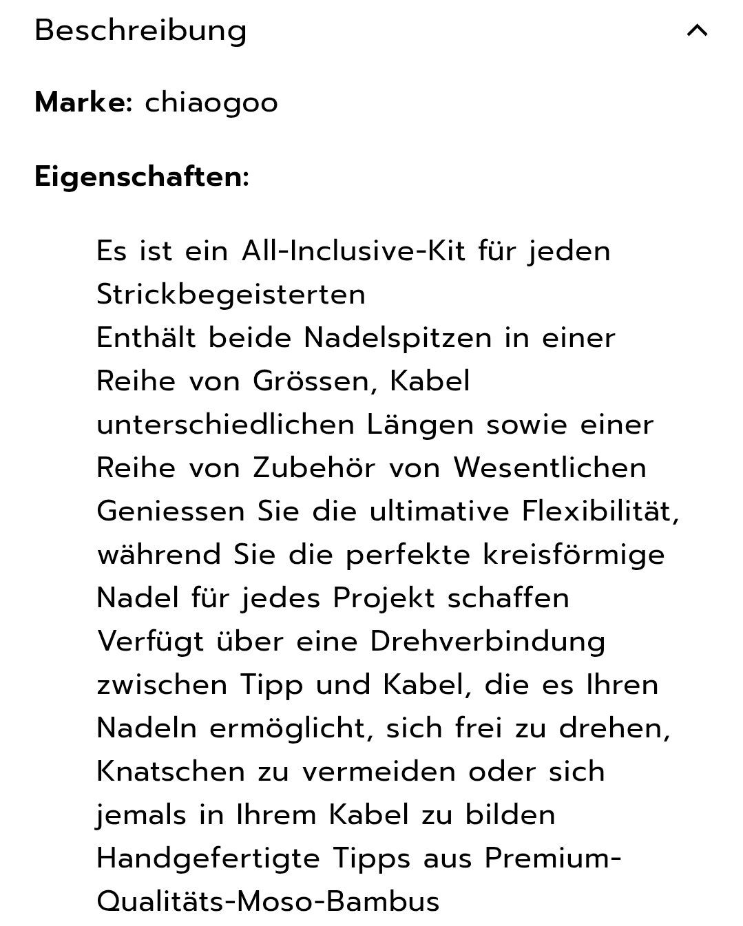 Ferri: Nadelset Chiaogoo – Usato da Basel venduto da jun_cv62 2