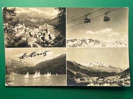 St. Moritz - vier Ansichten - 🚠 🚠