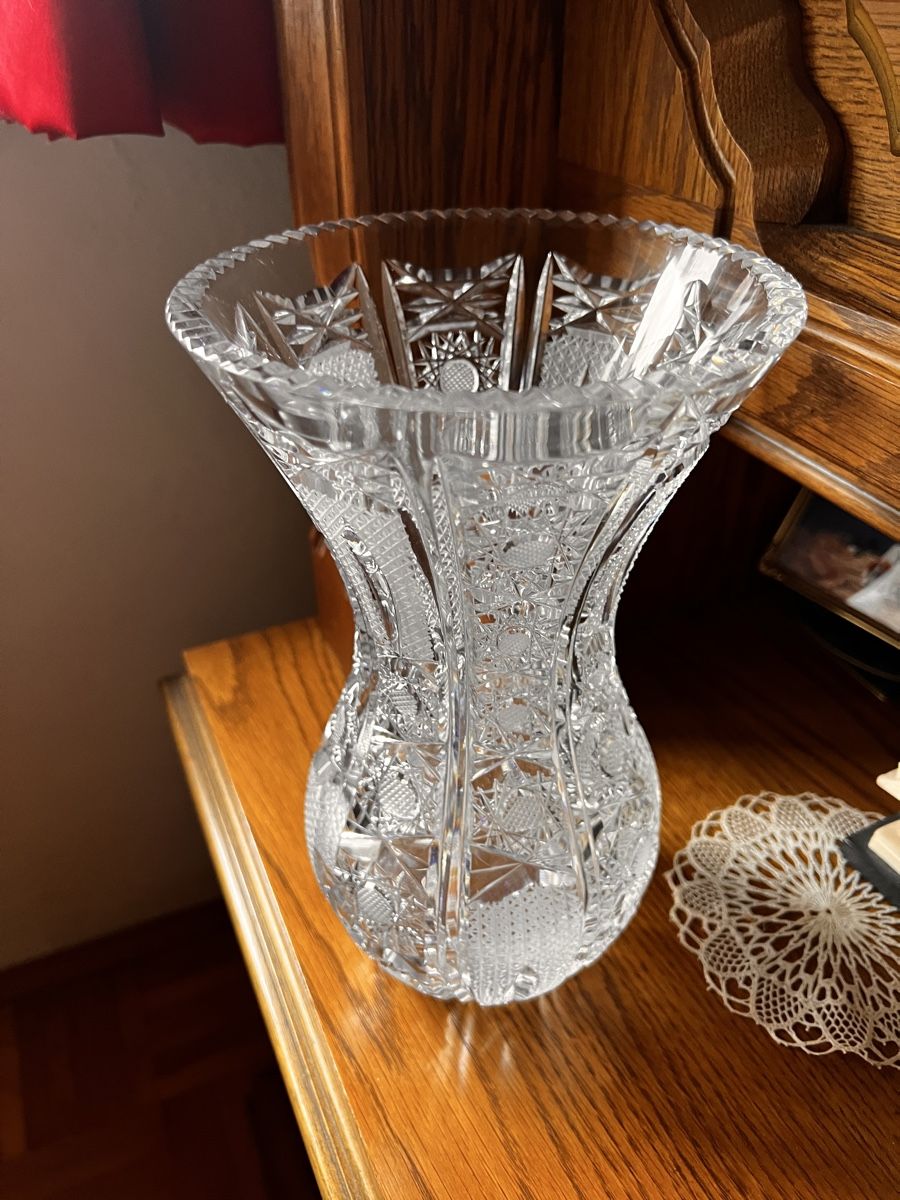 Vase & Récipients: Kristallglas Vase – D'occasion à St. Gallen par sitoflek