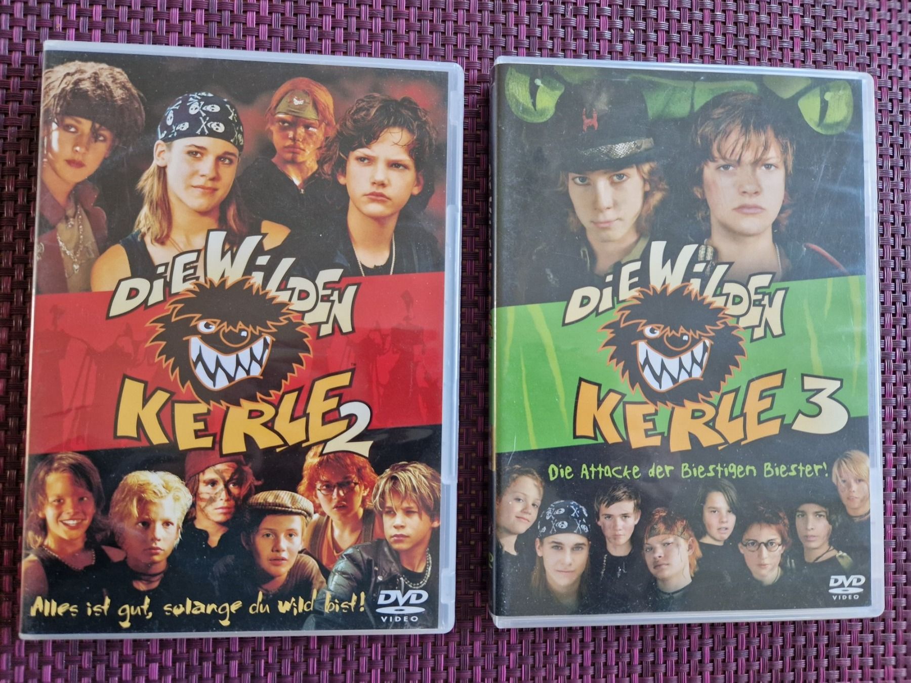 Tutti i DVDs: 2 DVD: Die wilden Kerle 2 & 3 – Usato da Lyss venduto da pksuny