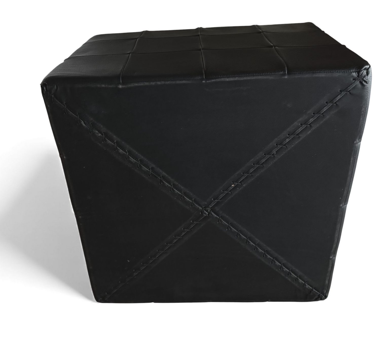 De Sede Hocker: De Sede DS-9087 // Pouf Hocker // Leder schwarz – Gebraucht aus Schinznach-Dorf von mix 1