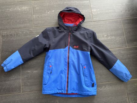 Jack Wolfskin 3-in-1 Winterjacke Gr.152 Top Zustand!