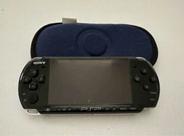 Sony PSP + 10 Spiele + Tasche