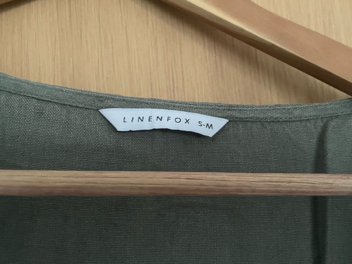 Vestiti: Leinen-Wickelkleid von Linenfox S-M – Nuovo (secondo la descrizione) da Utzenstorf venduto da Wirangi 2