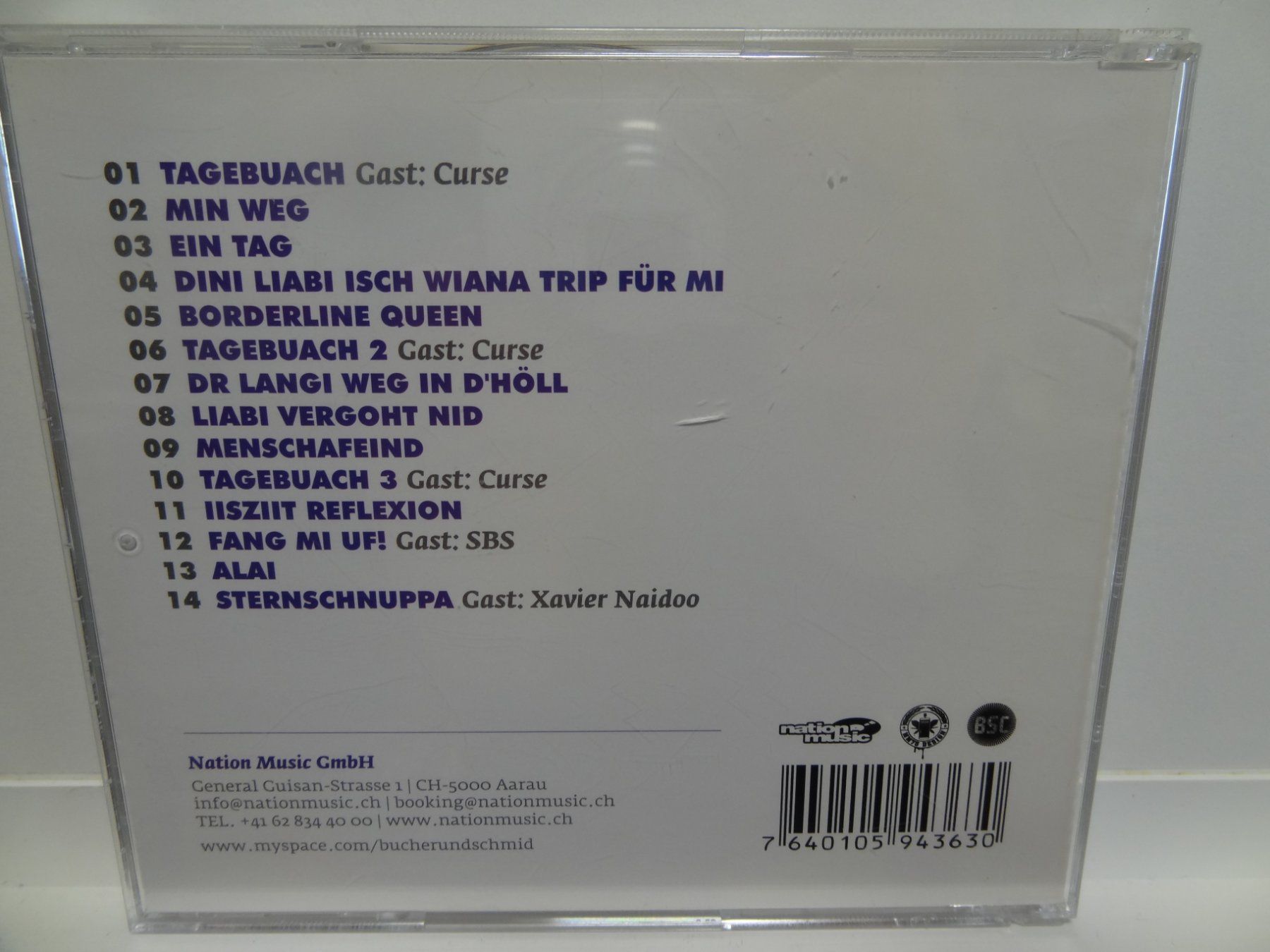 CDs: Bucher&Schmid - IISZIIT CD -  Schweizer Rap! – Gebraucht aus luzern von musicandart 1