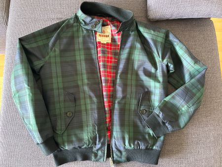 Blouson Veste Bombers BARACUTA G9 Harrington Jacke Tartan 40