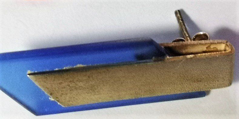 Orecchini pendenti & Orecchini a lobo: Ohrstecker Glas blau Silber  (OS19) – Nuovo (secondo la descrizione) da Lutzenberg venduto da Pinschi01 4