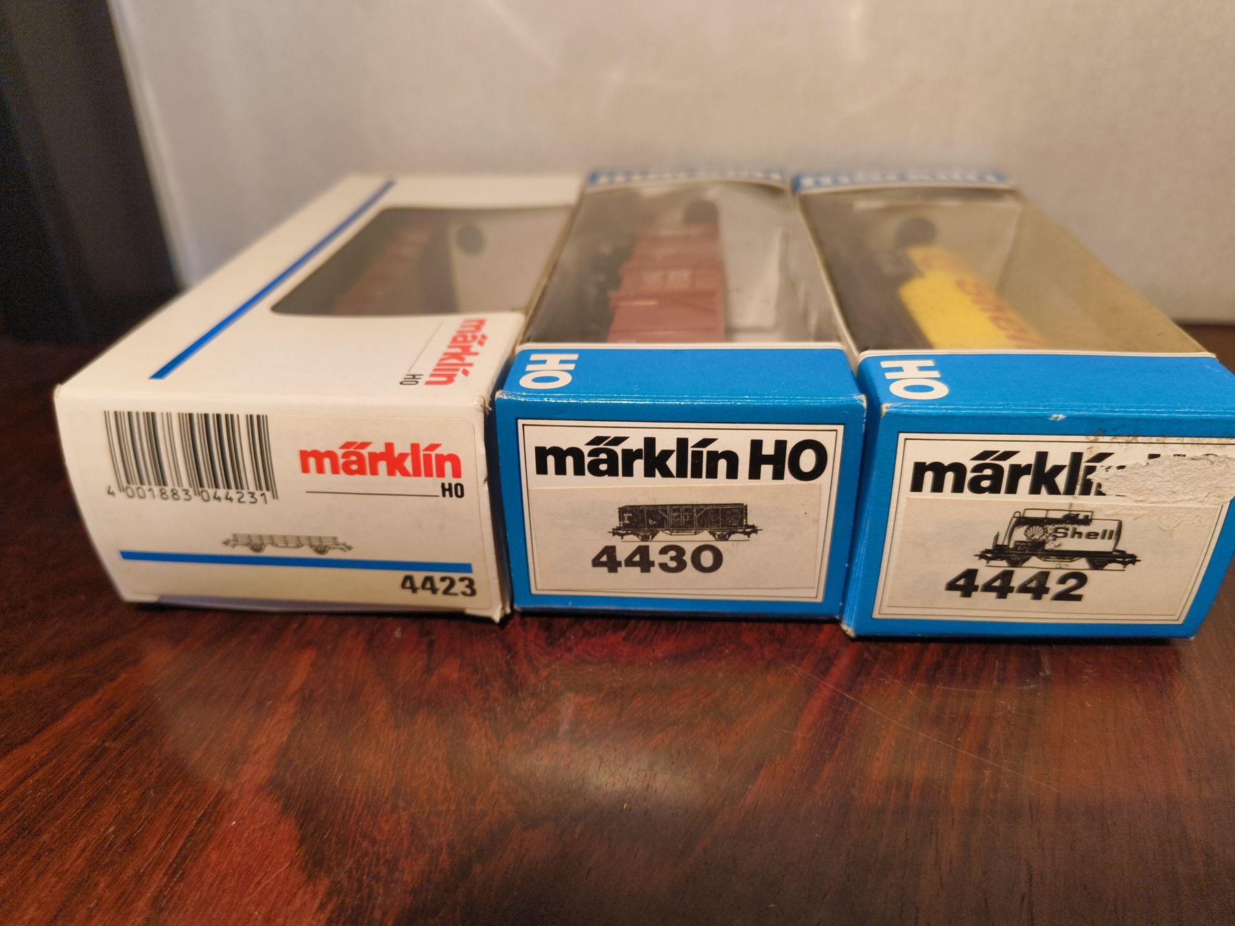 Märklin Trains électriques: Märklin H0 3 Güter Wagen Shell – Neuf avec emballage d'origine à stettlen par VintageBern_ch 1