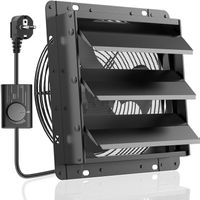 Wandventilator 300mm mit Drehzahlregler 1300m³/h Alu