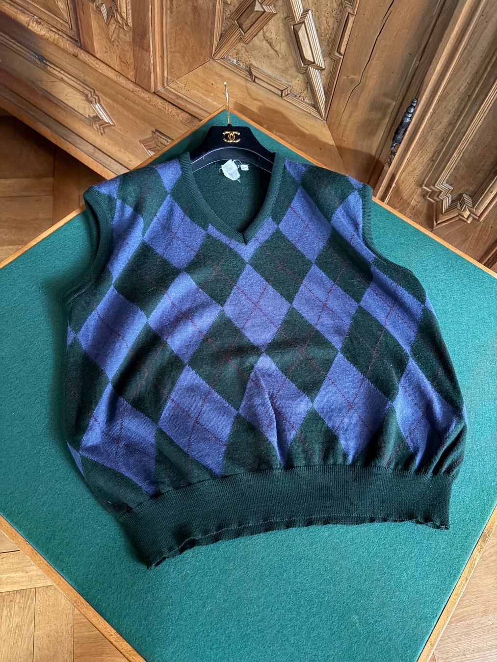 Gilet & Giacche: VINTAGE Weste Größe: L  Material: Wolle – Usato da Interlaken venduto da Bona55 3