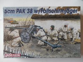 Panzerabwehrkanone 38 mit Fallschirmjäger von Dragon 1/35
