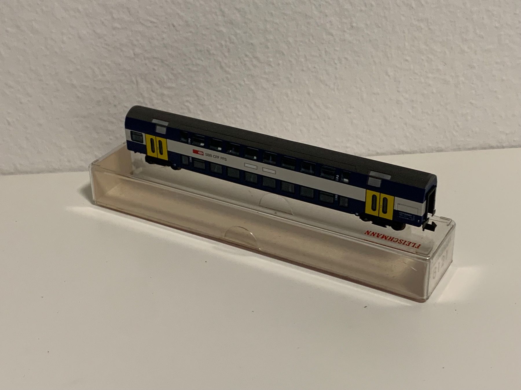 Fleischmann Modelleisenbahnen: Fleischmann DPZ 2. Klasse Doppelstock Wagen SBB – Neu (gemäss Beschreibung) aus Neuenegg von Mazdanier 1