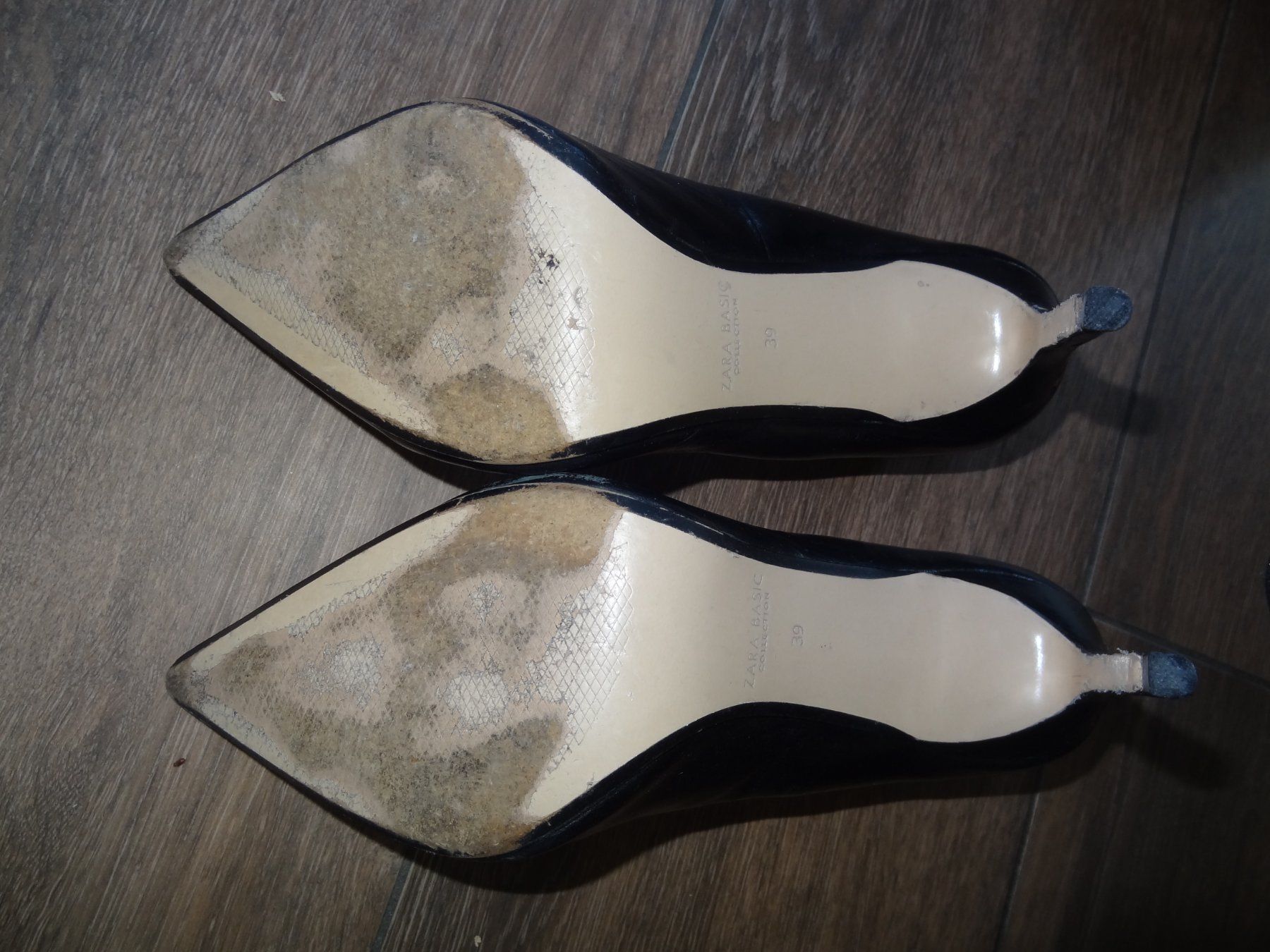 Zara Damenschuhe: Escarpins noirs Zara Basic pointus taille 39 talons 8cm – Gebraucht aus Satigny von salvatore73 5
